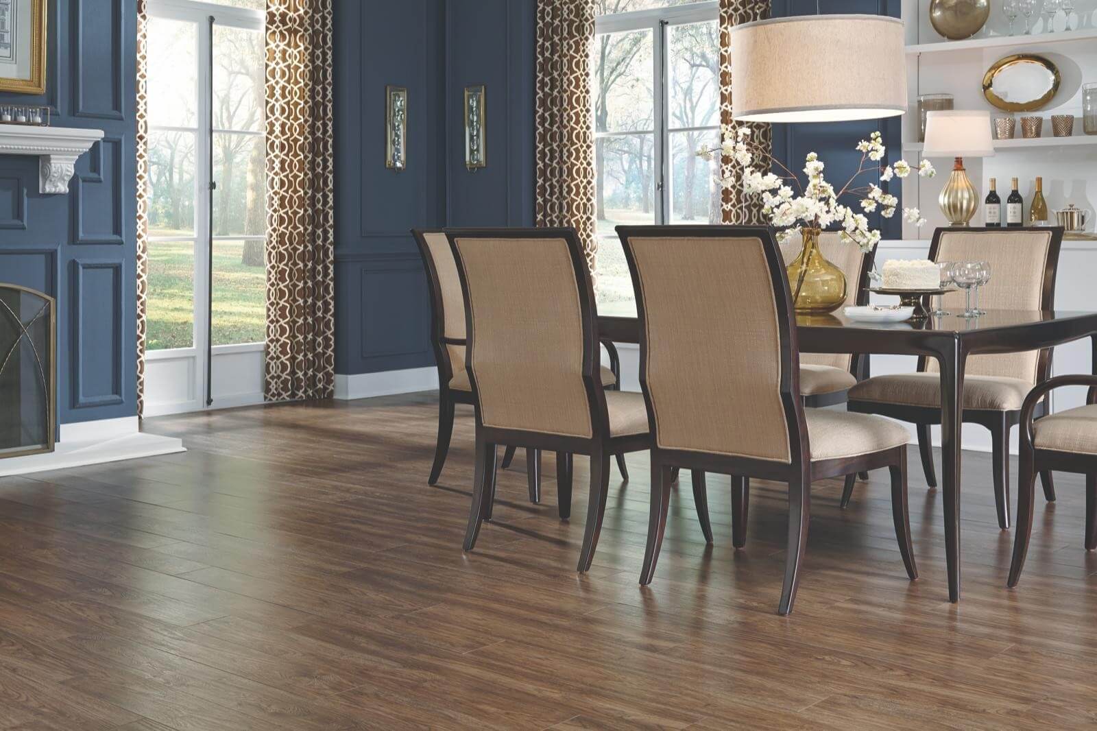 Luxury Vinyl Plank Flooring Makes a Grand Entrance